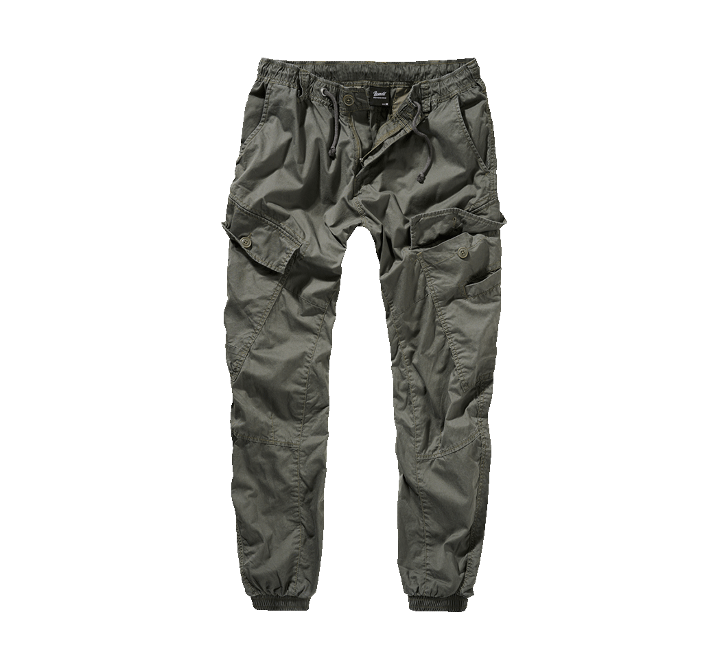BRANDIT - Ray Vintage Pants - Olive