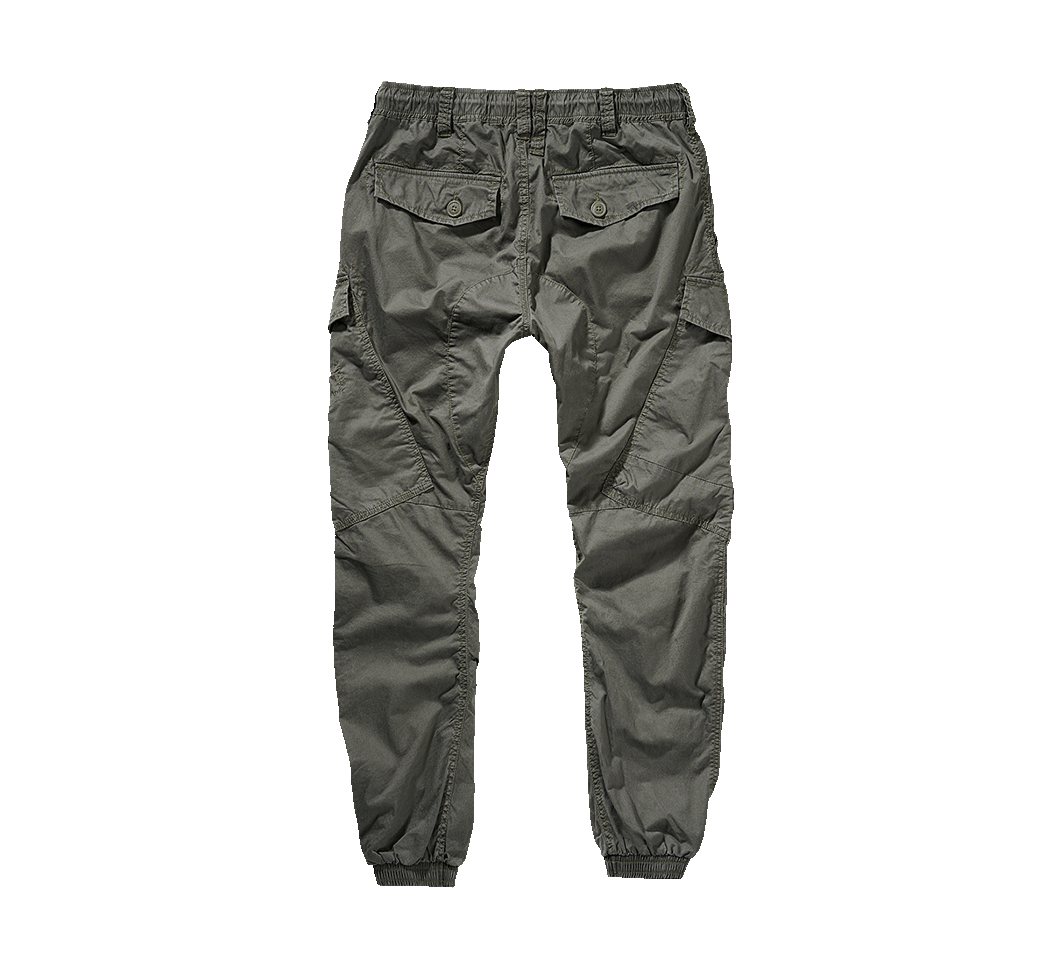 BRANDIT - Ray Vintage Pants - Olive