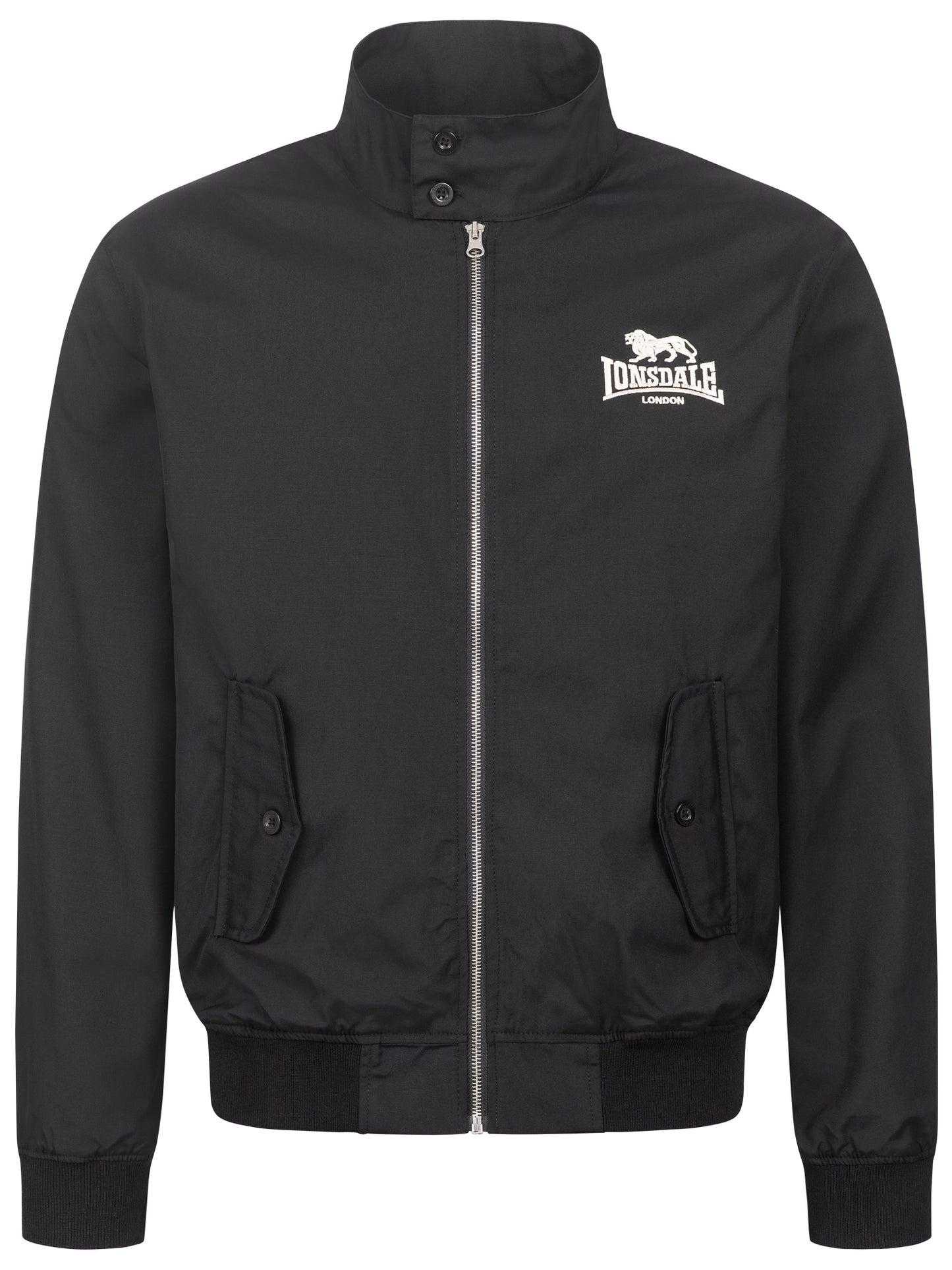 Lonsdale 110538 Harrington Classic Jacke Schwarz
