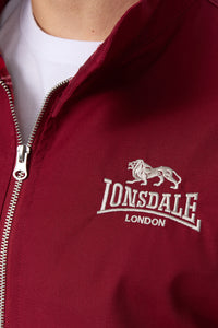 Lonsdale 110538 Harrington Classic Jacke Cherry Red
