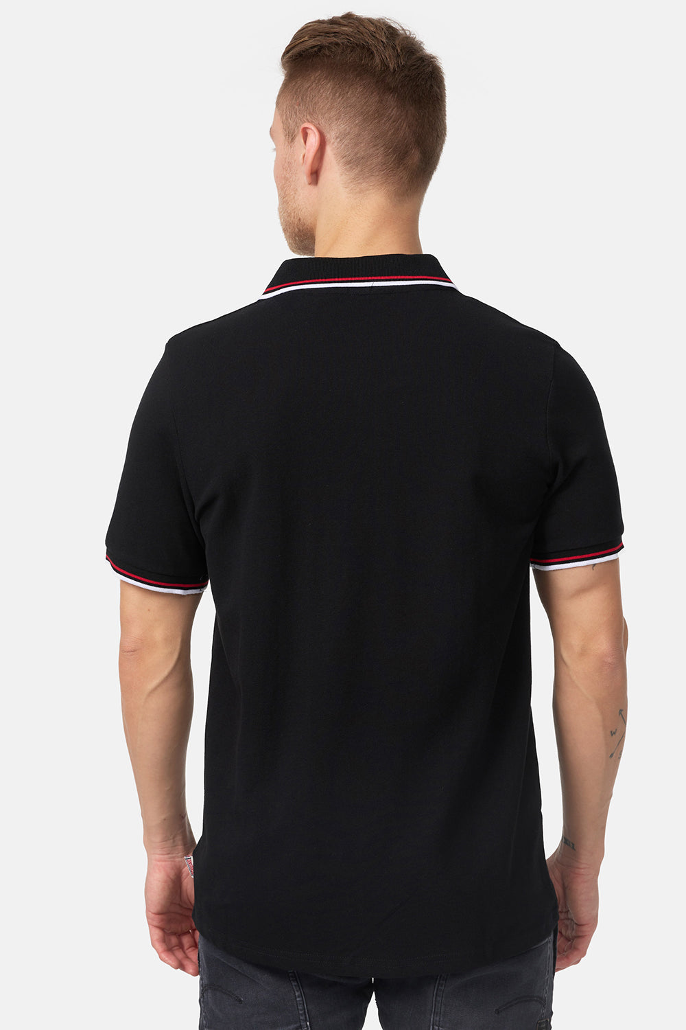 Lonsdale 110629 Lion Poloshirt Schwarz