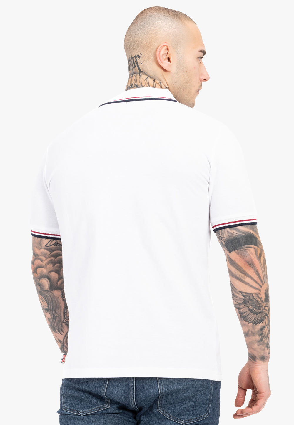 Lonsdale 110629 Lion Poloshirt Weiss