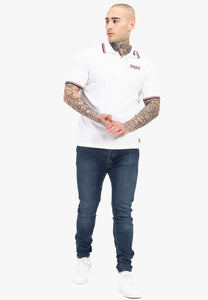 Lonsdale 110629 Lion Poloshirt Weiss
