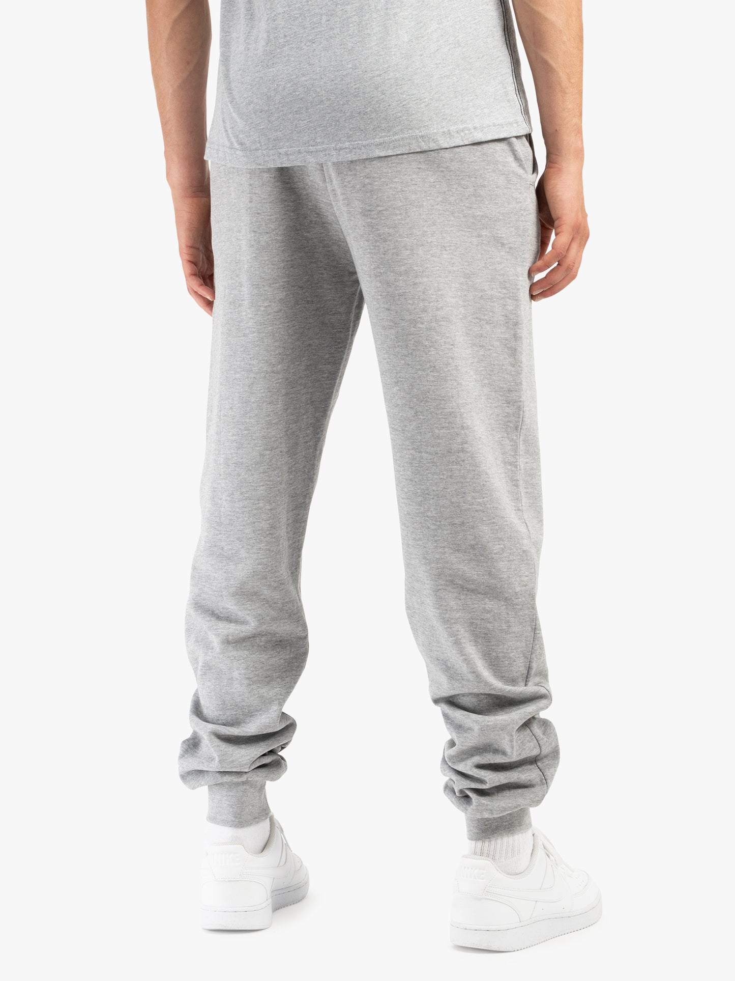 Lonsdale 110786 Logo Large Jogging Hose Marl Grey