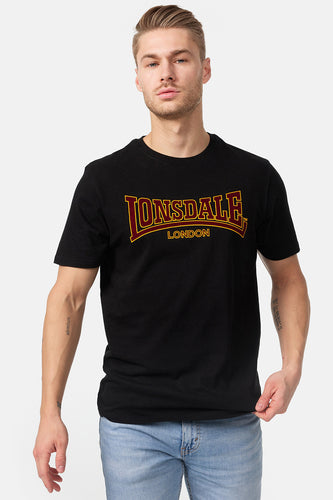 Lonsdale 111001 Classic T-Shirt Schwarz