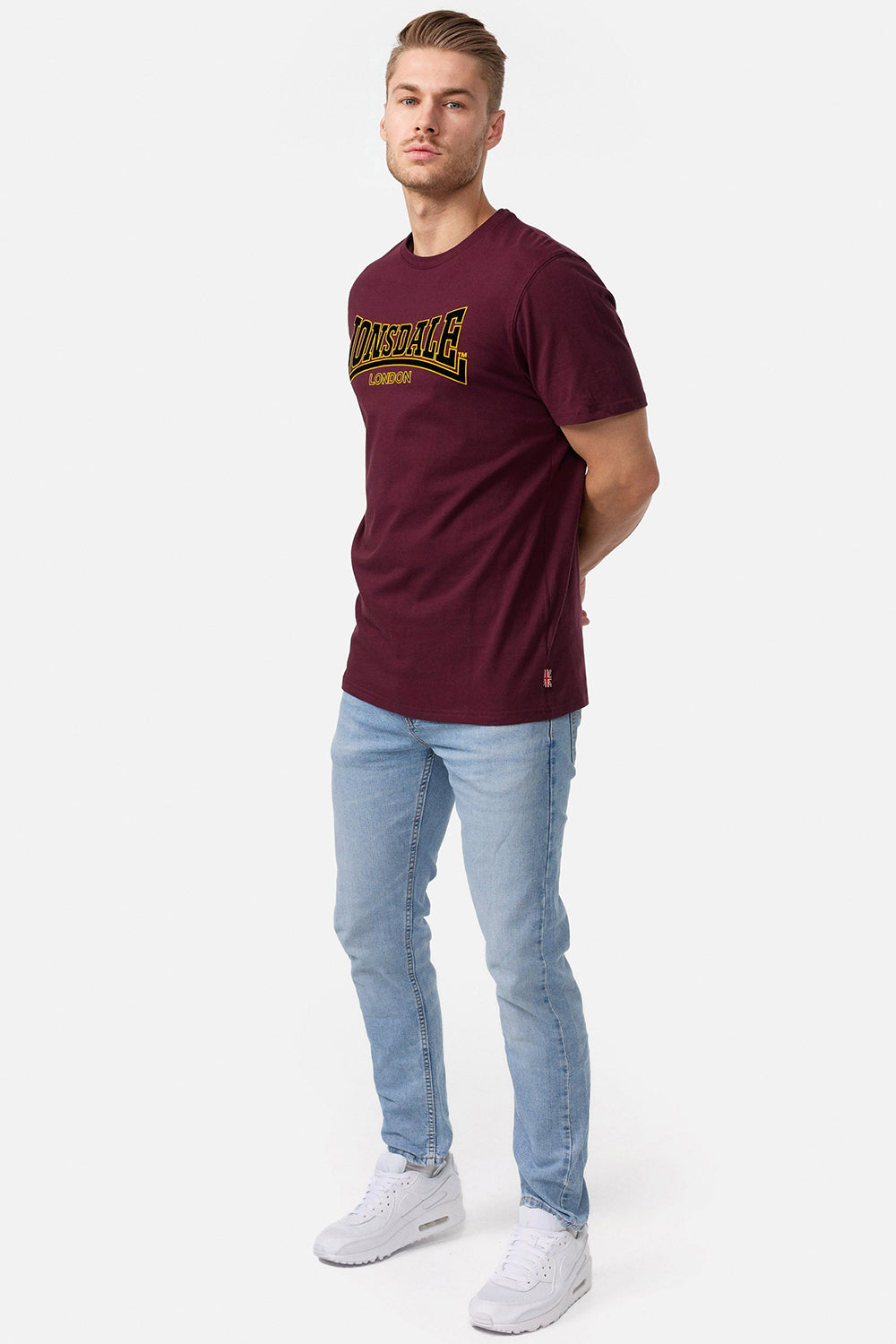 Lonsdale 111001 Classic T-Shirt Oxblood