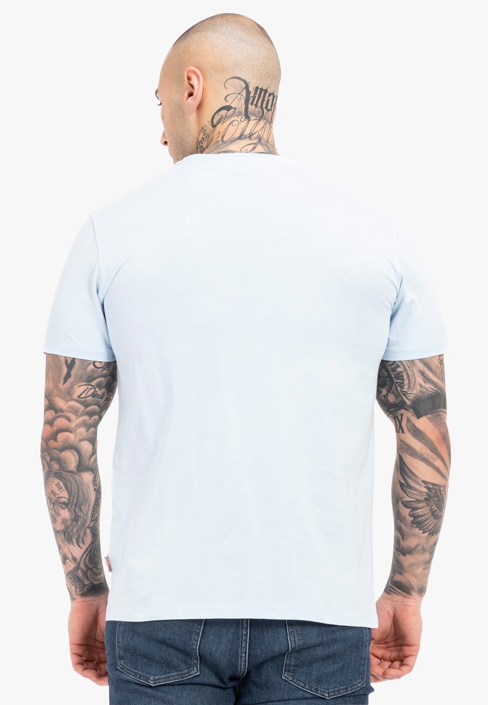 Lonsdale 111001 Classic T-Shirt - Soft Sky