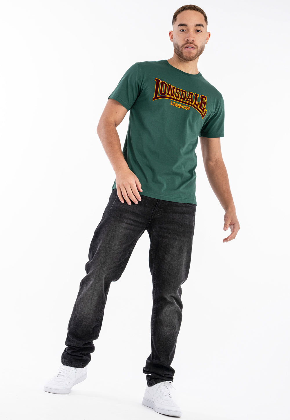 Lonsdale 111001 Classic T-Shirt Bottle Green