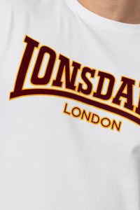 Lonsdale 111001 Classic T-Shirt Weiss