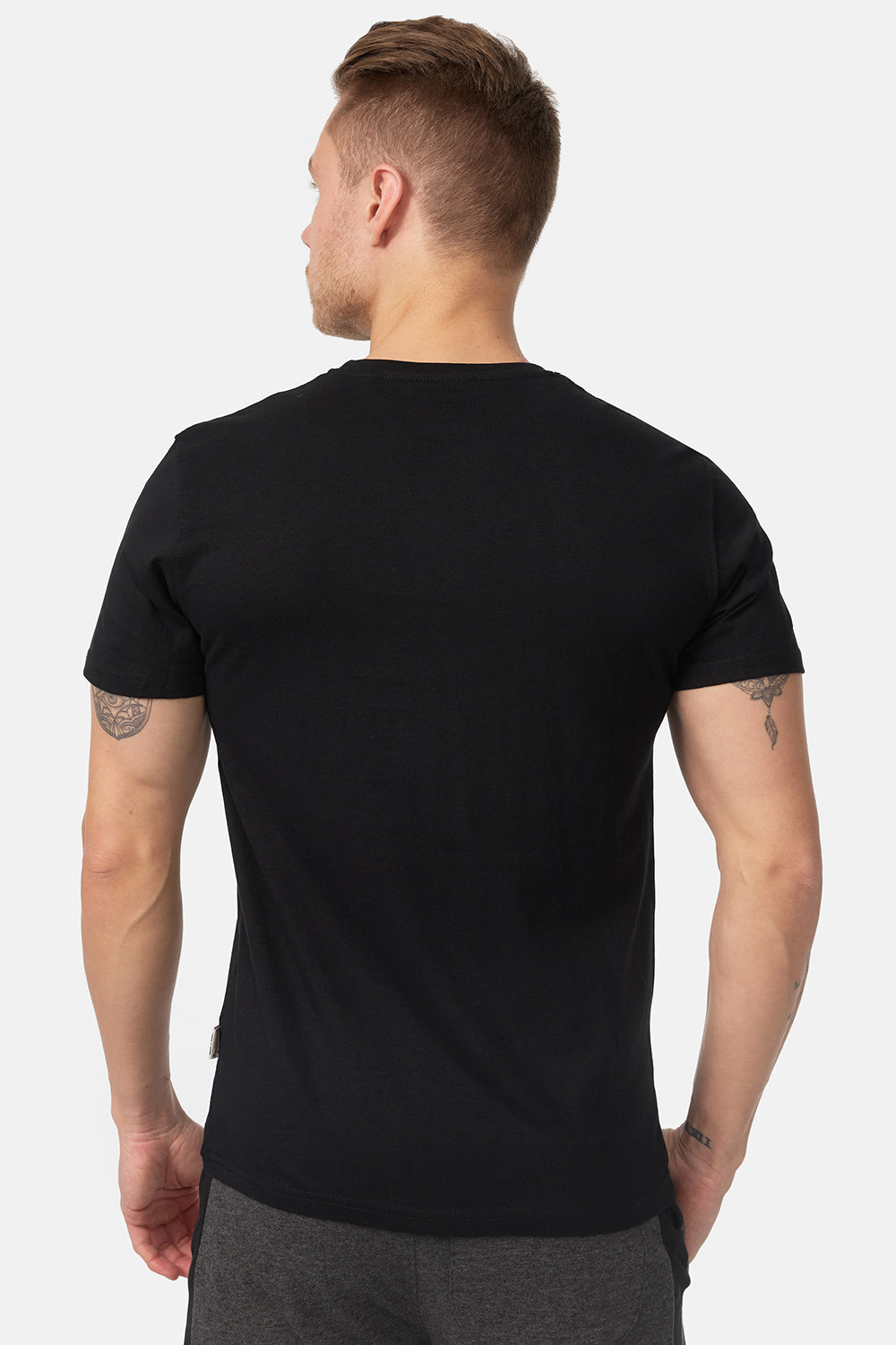 Lonsdale 111132 Logo Kai T-Shirt - Schwarz