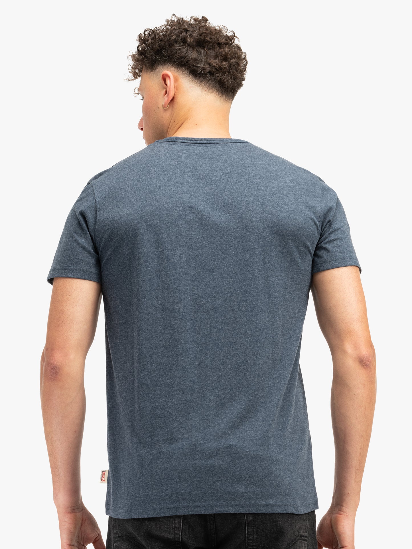 Lonsdale 111139 Ollie T-Shirt - Marl Navy