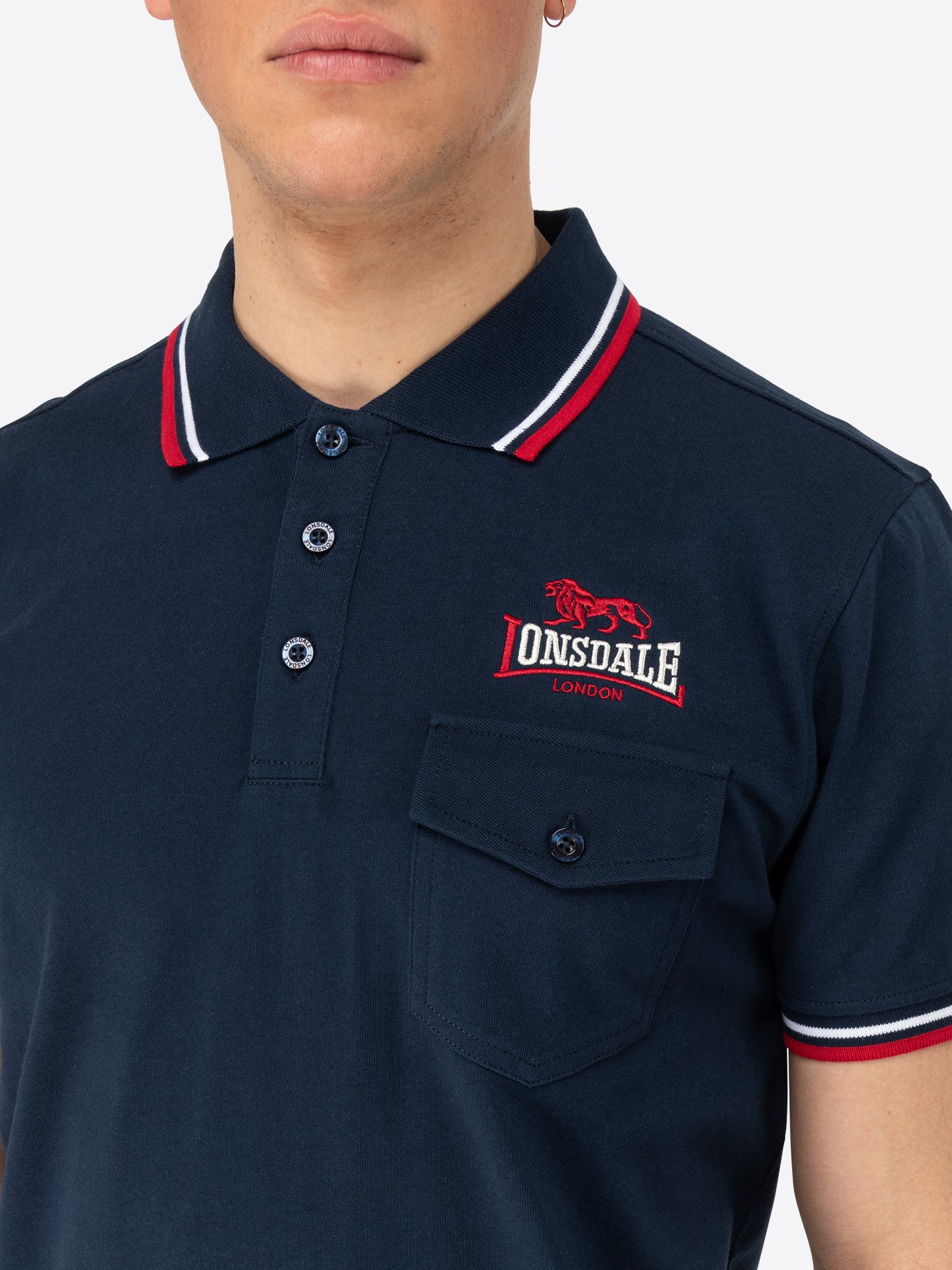 Lonsdale 111168 Lynton Poloshirt - Navy