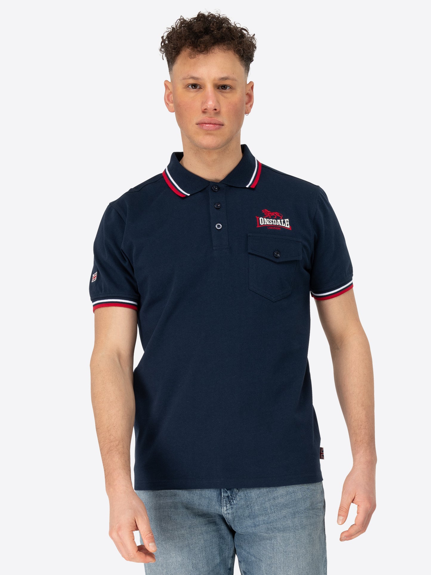 Lonsdale 111168 Lynton Poloshirt - Navy