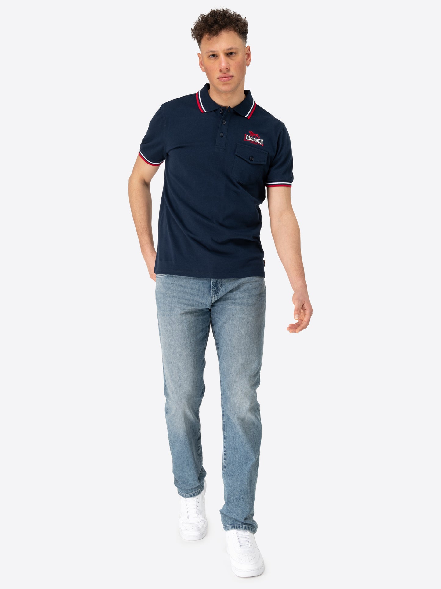 Lonsdale 111168 Lynton Poloshirt - Navy
