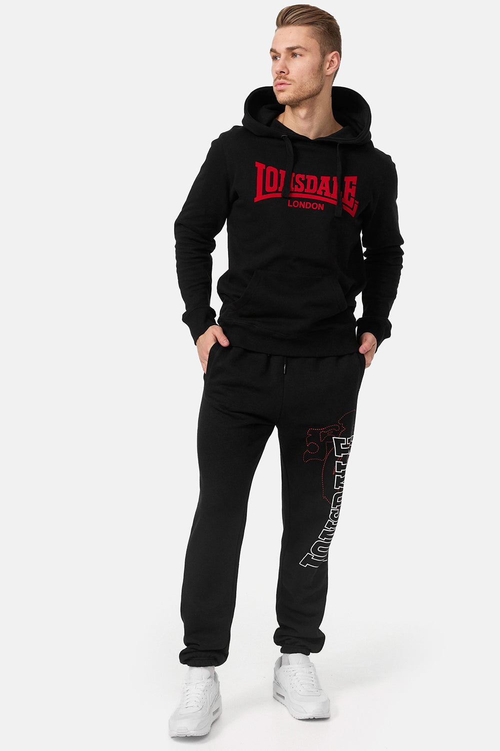 Lonsdale 111239 Dartford Jogginghose Schwarz