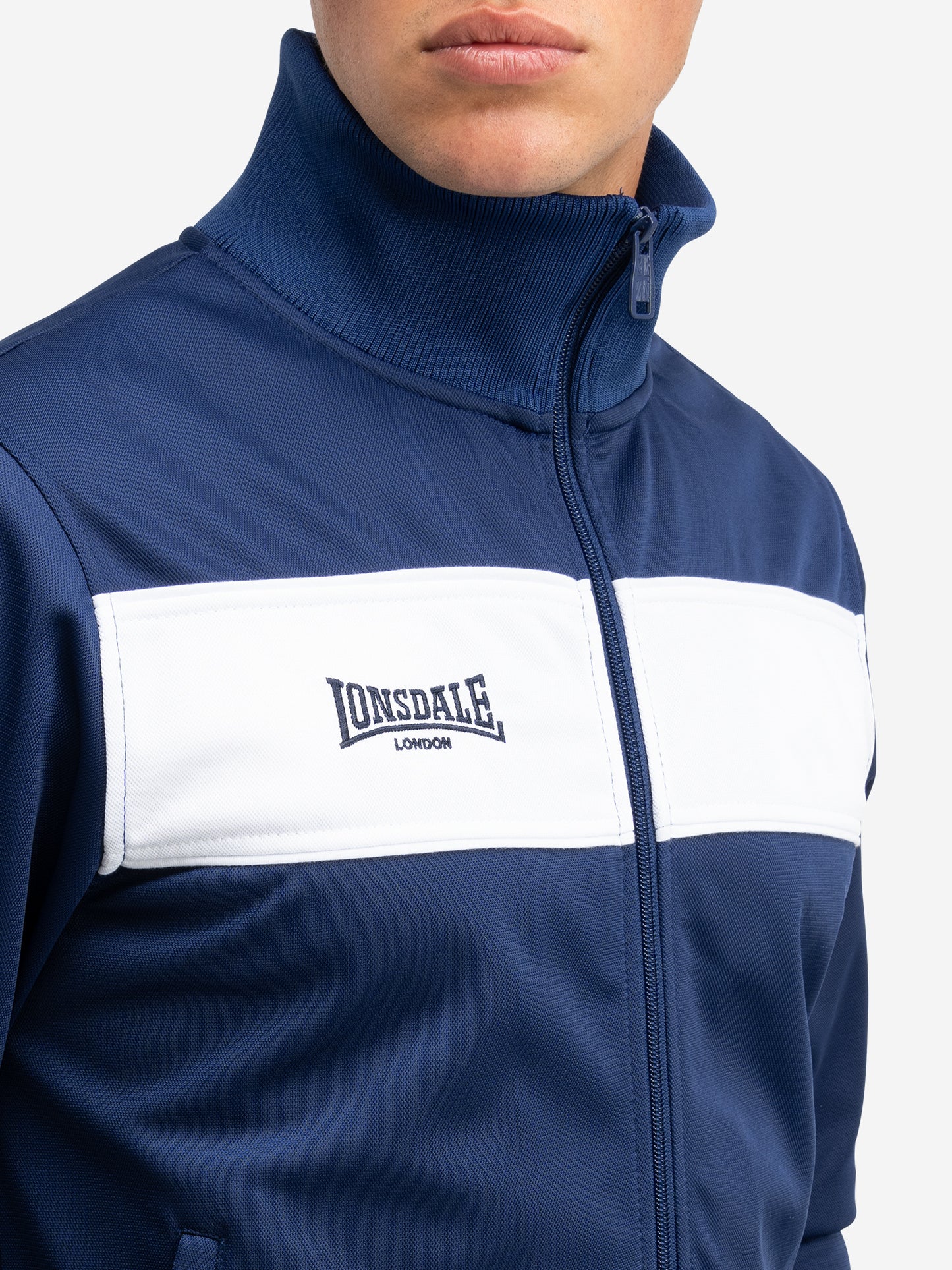 Lonsdale 111302 Alnwick Trikot Jacke Navy/Weiss