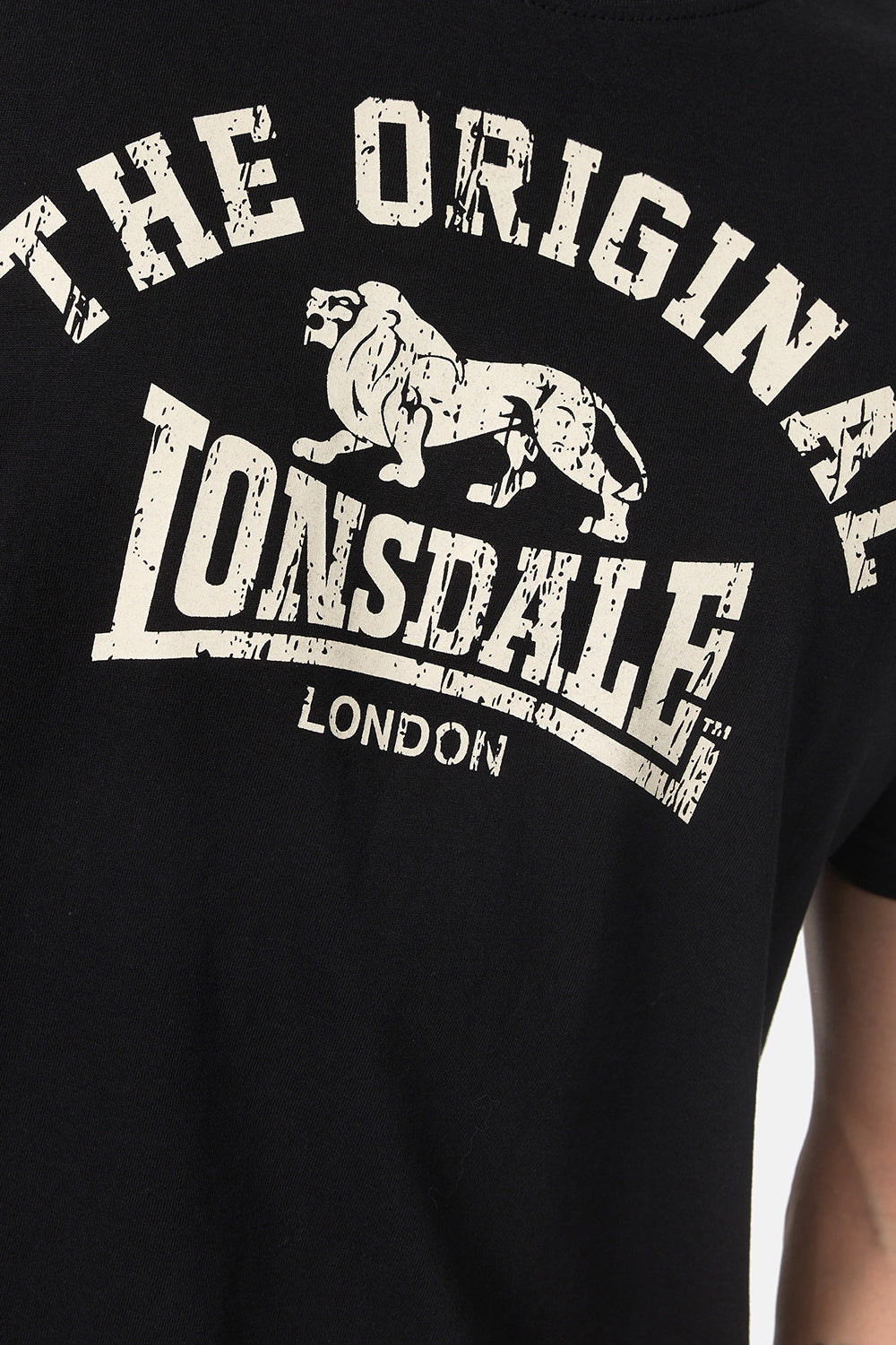 Lonsdale 112048 Original T-Shirt Schwarz