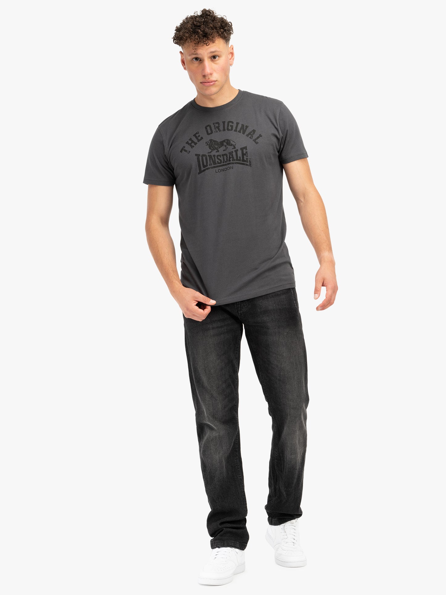 Lonsdale 112048 Original T-Shirt anthracite