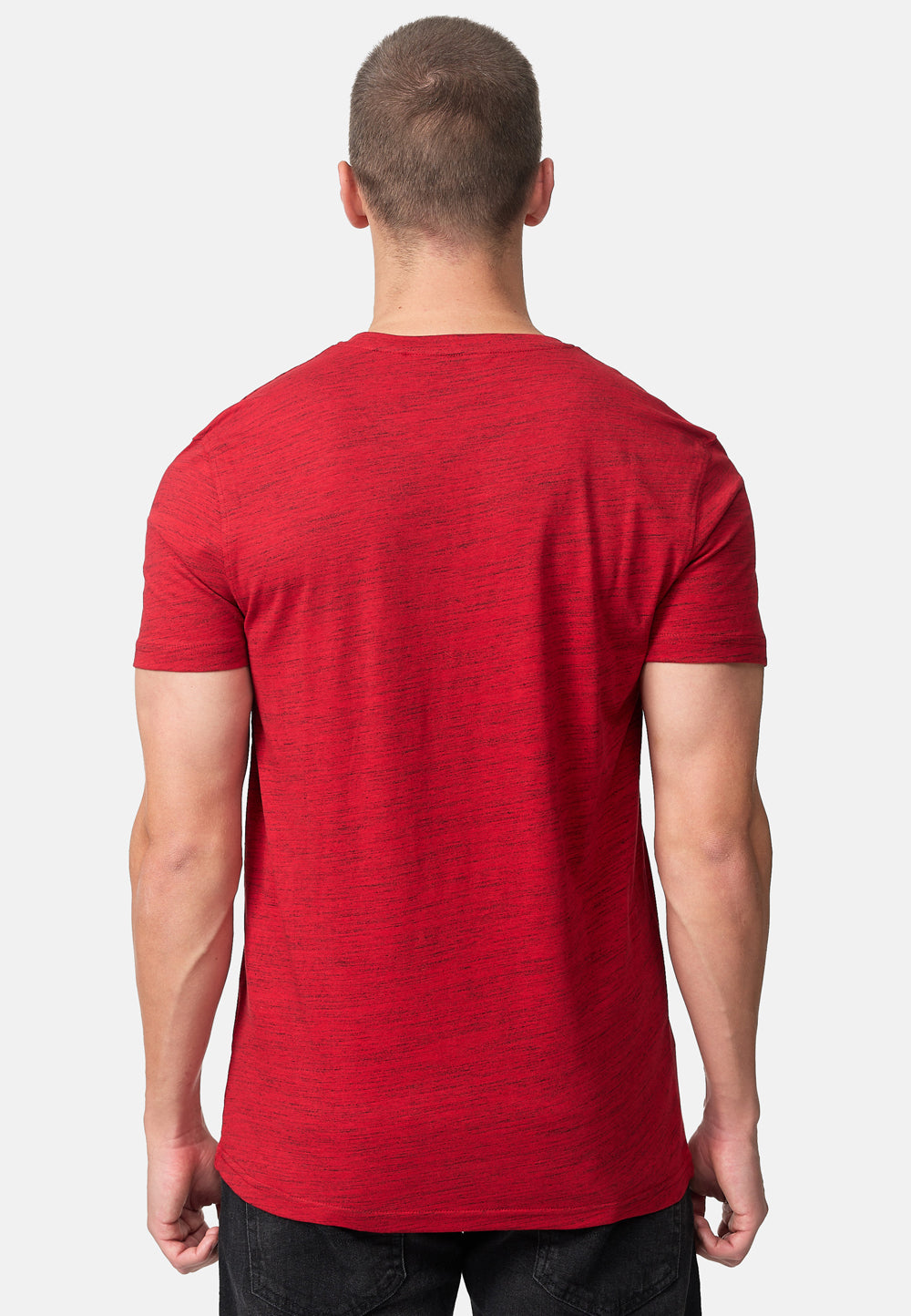 Lonsdale 112048 Original T-Shirt Marl Red