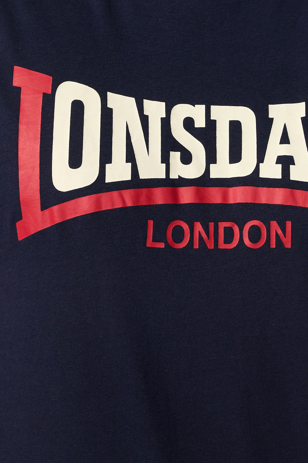 Lonsdale 113170 Two Tone T-Shirt Navy
