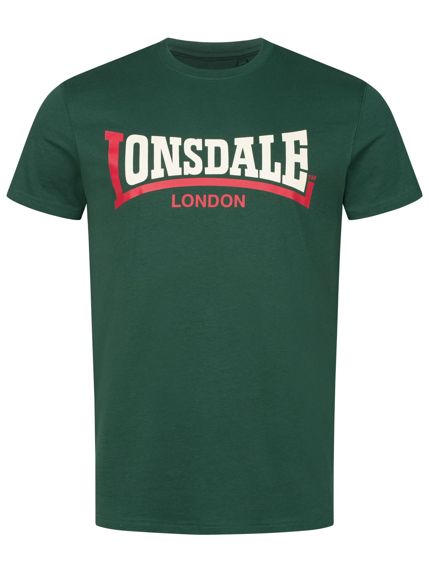 Lonsdale 113170 Two Tone T-Shirt Grün