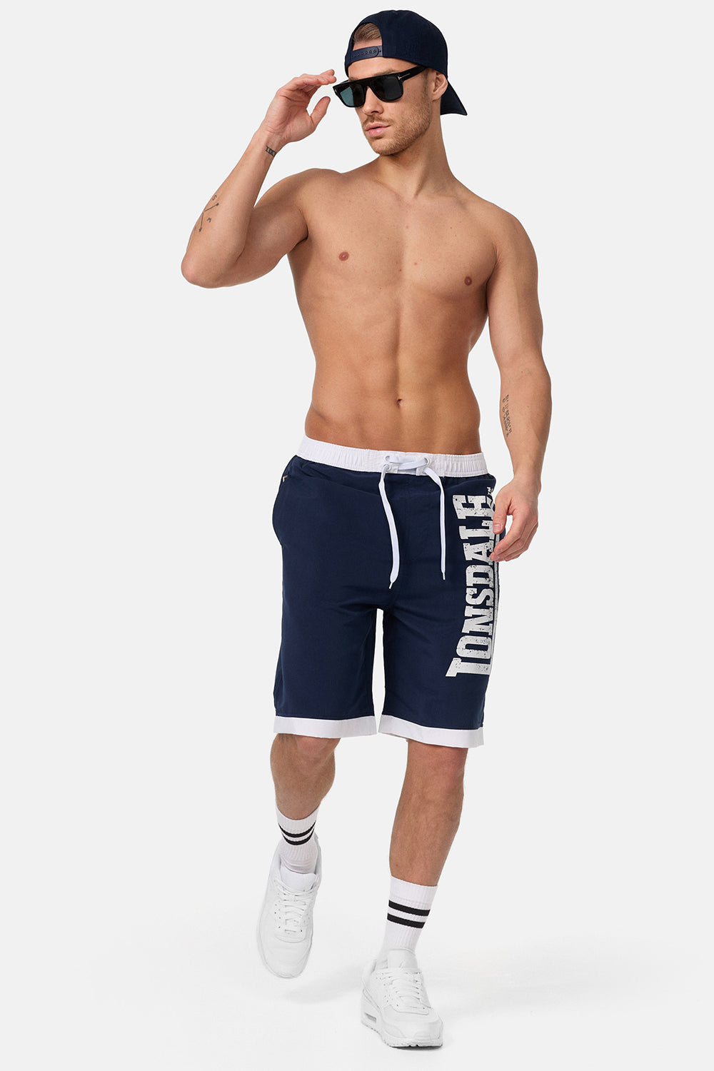 Lonsdale 113268 Boardshort Clenell Navy