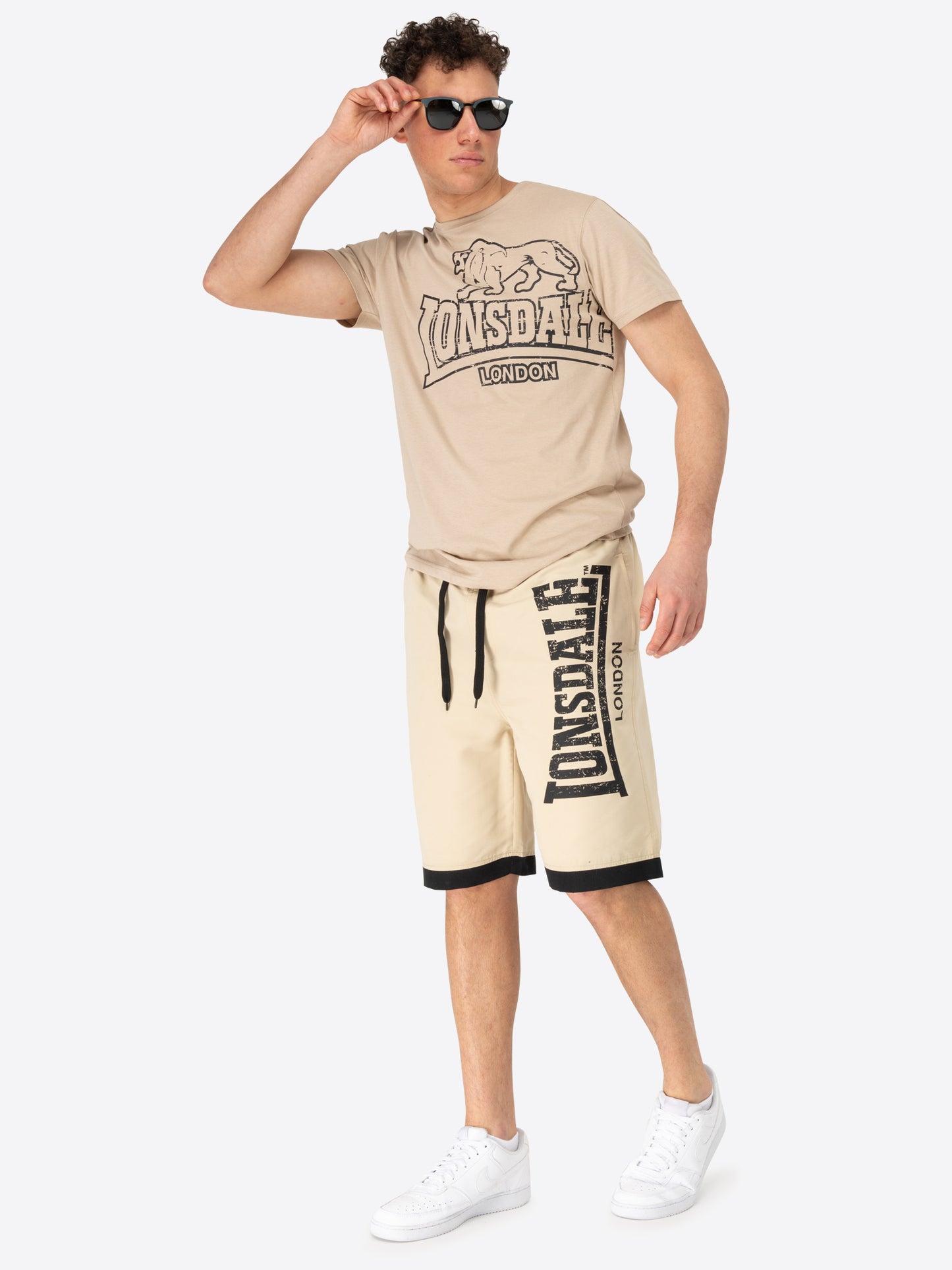 Lonsdale 113268 Boardshort Clenell Sand
