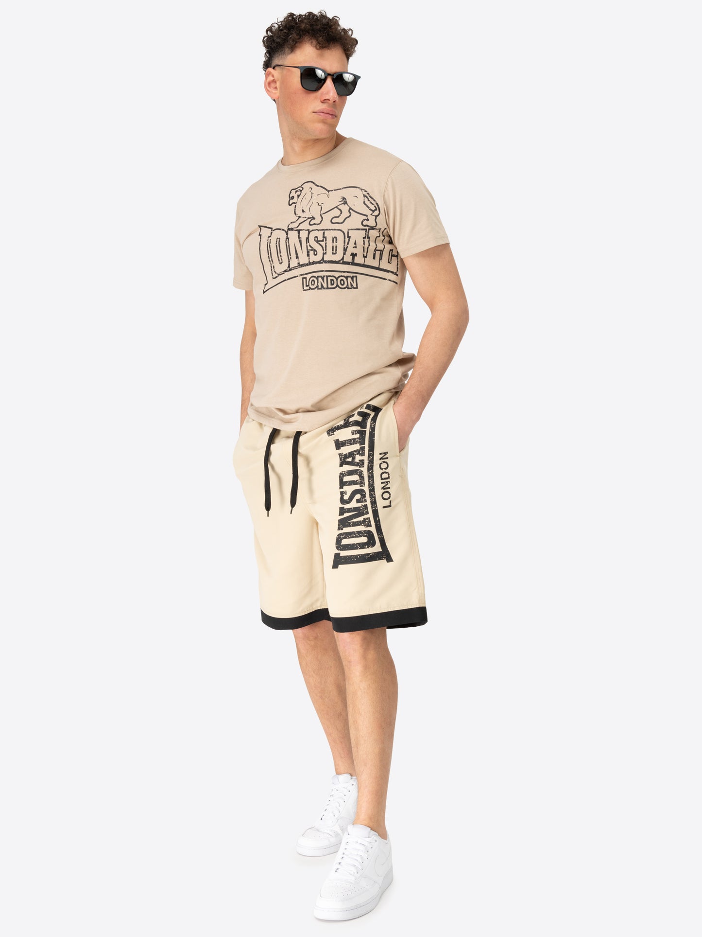 Lonsdale 113268 Boardshort Clenell Sand