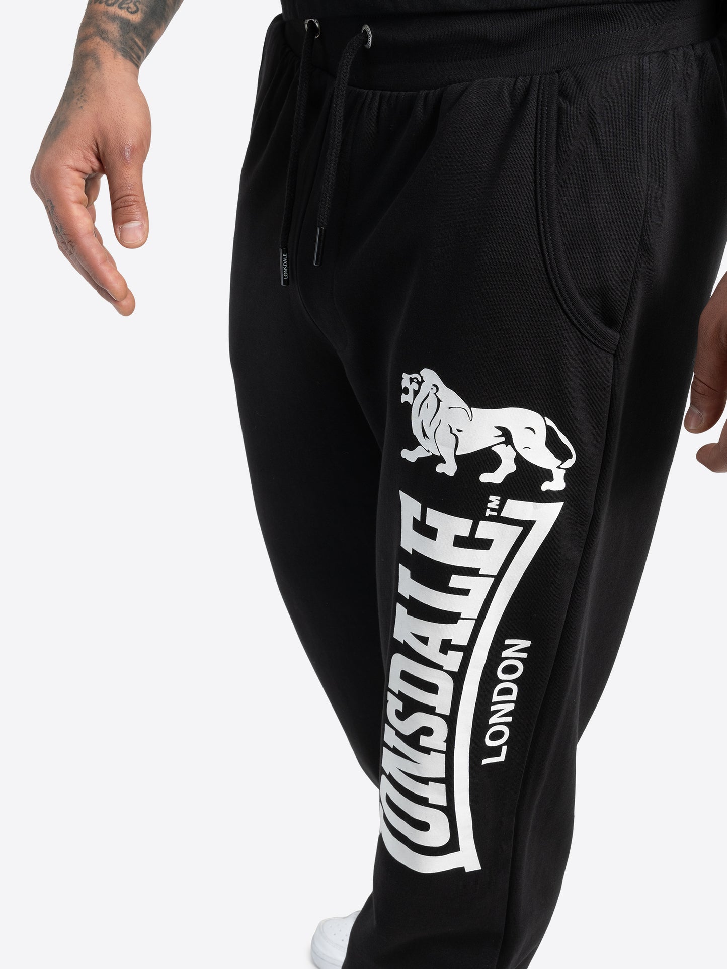 Lonsdale 113659 Ockle Jogginghose Schwarz