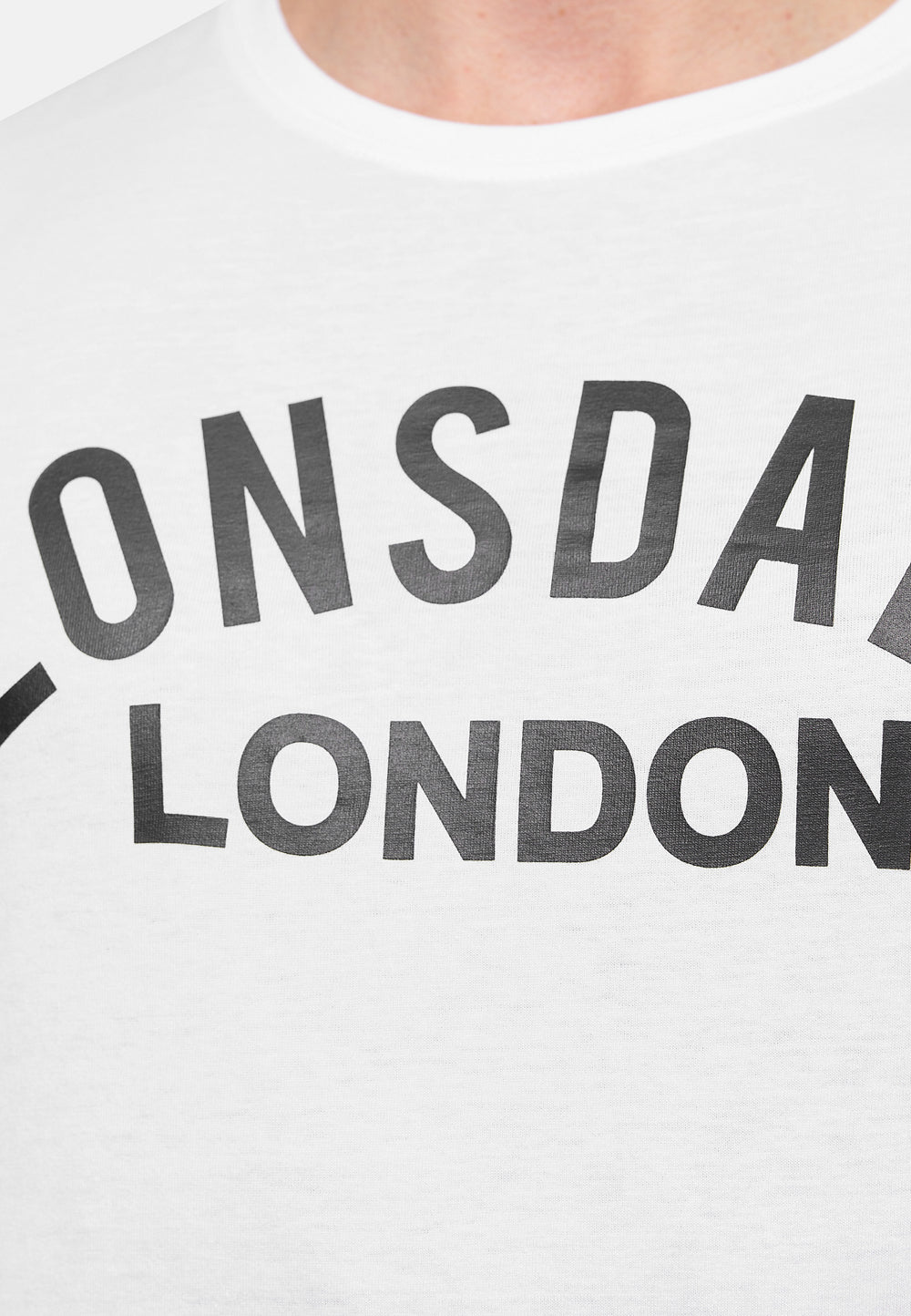 Lonsdale 113808 Bradfield T-Shirt Weiss