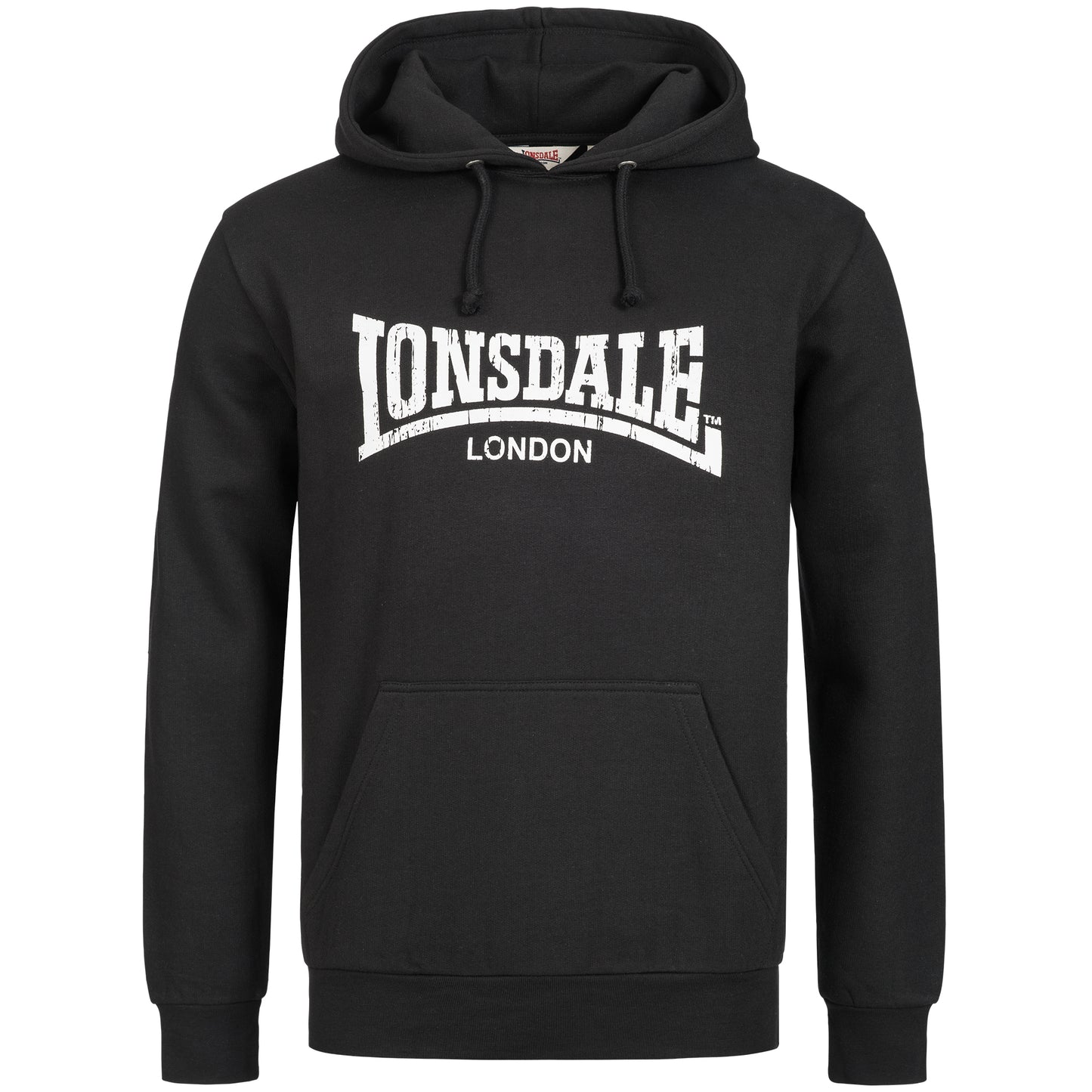 Lonsdale 113863 Wolterton Kapuzensweatshirt Schwarz