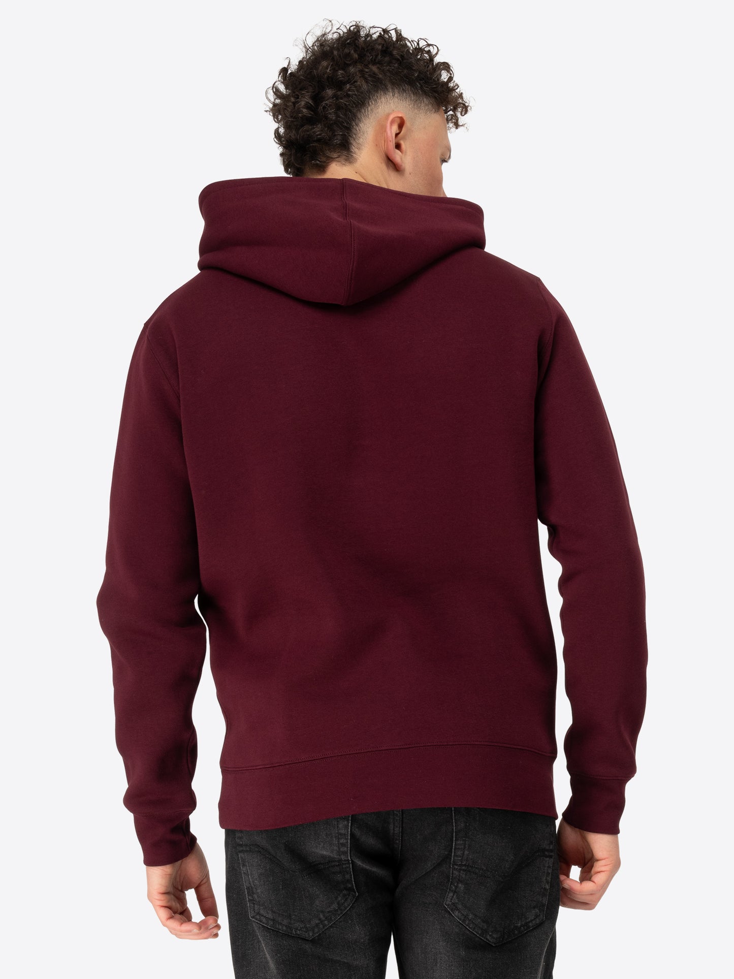 Lonsdale 113863 Wolterton Kapuzensweatshirt Oxblood