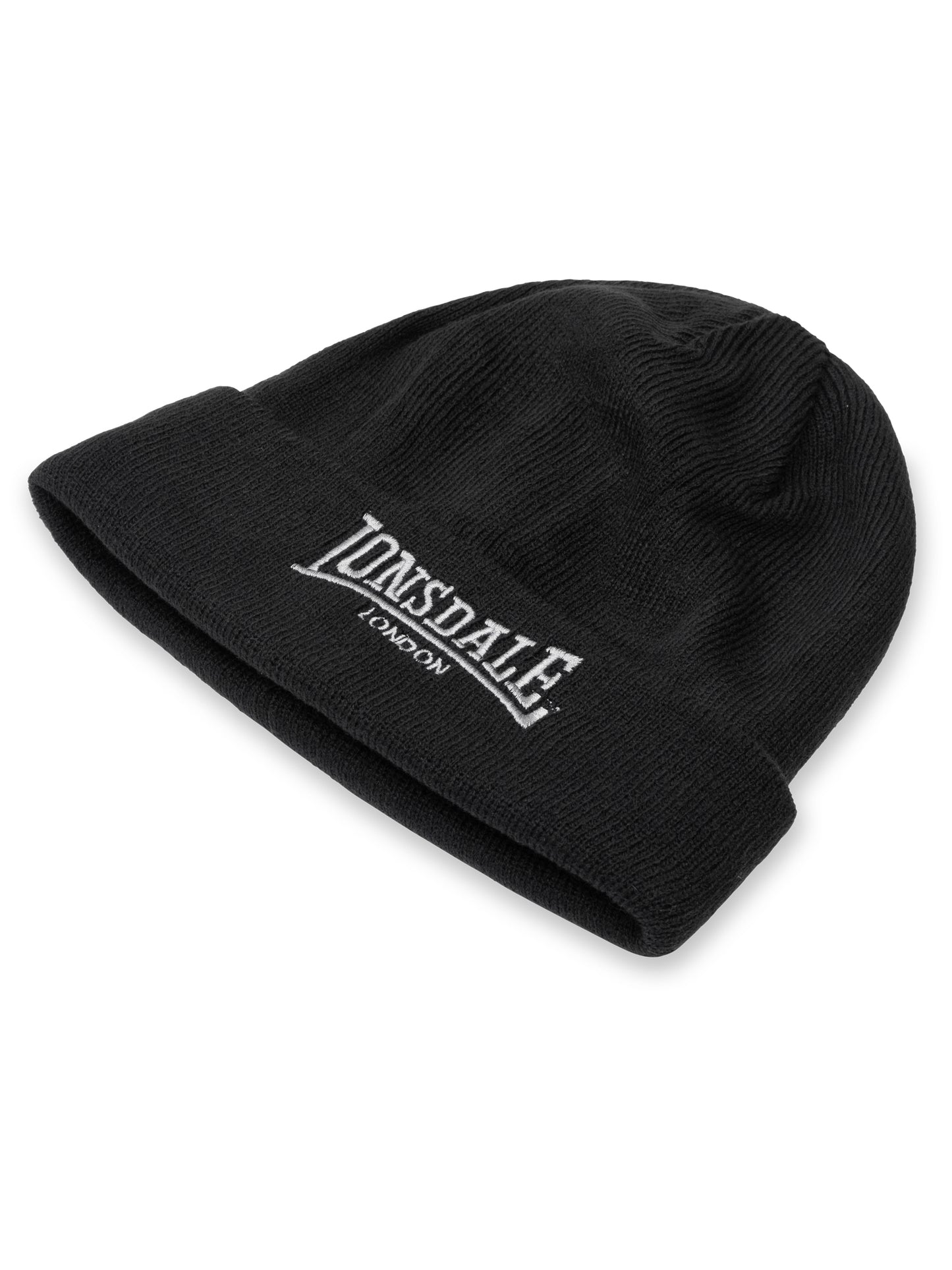 Lonsdale 113876 Dundee Beanie Schwarz