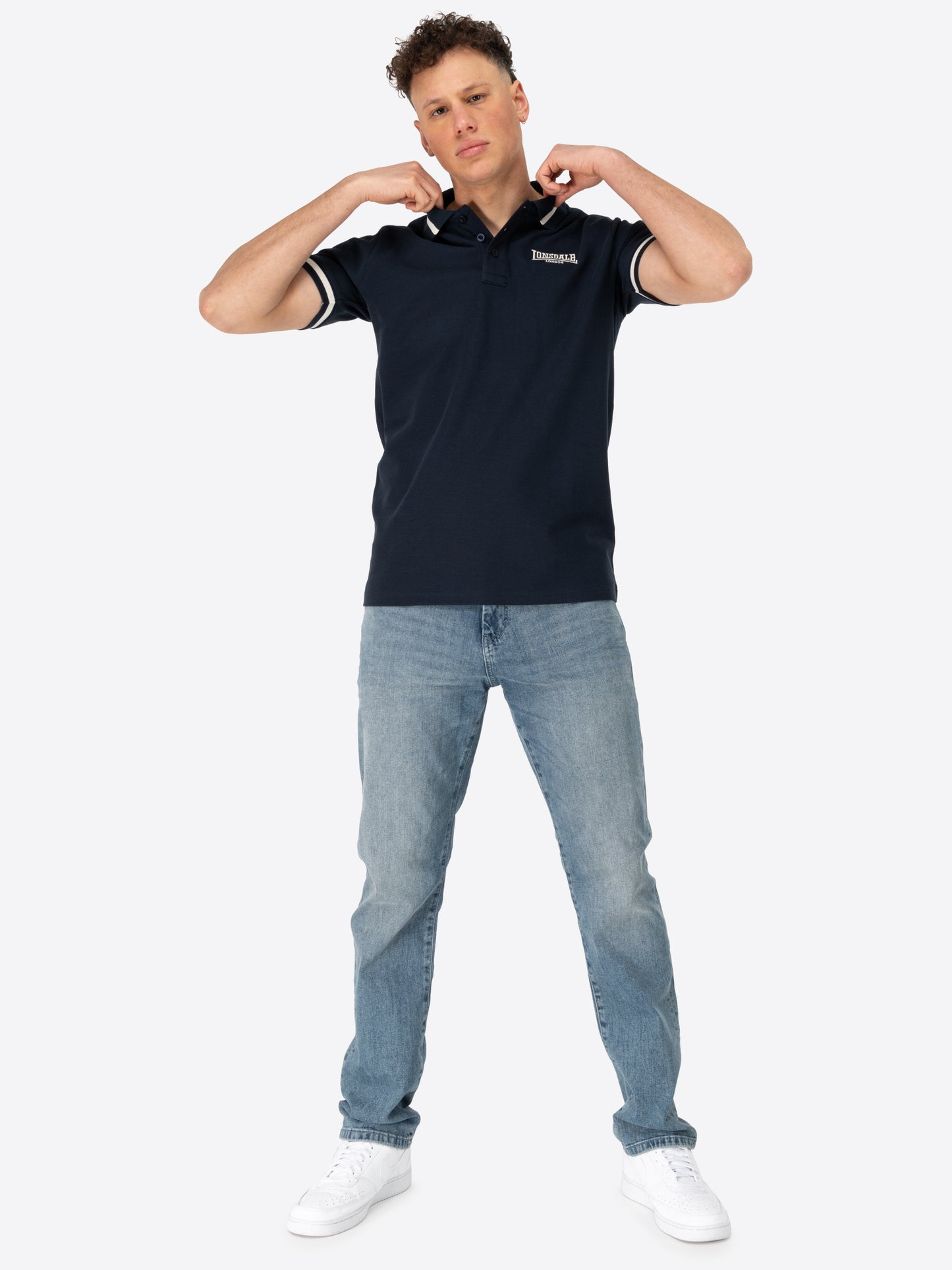 Lonsdale 113923 Cuaston Poloshirt Navy