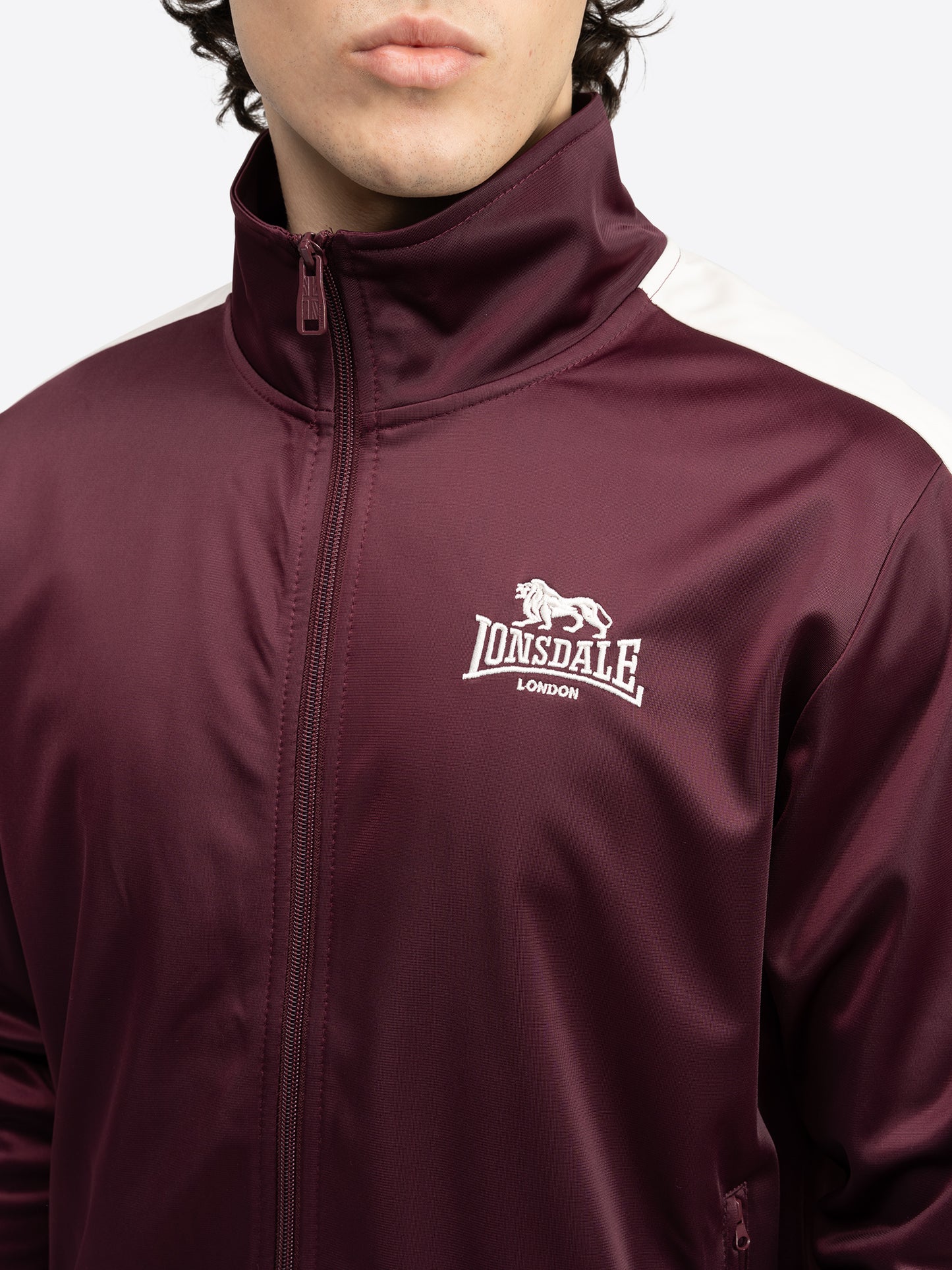 Lonsdale 113952 Pember Jogginganzug Oxblood