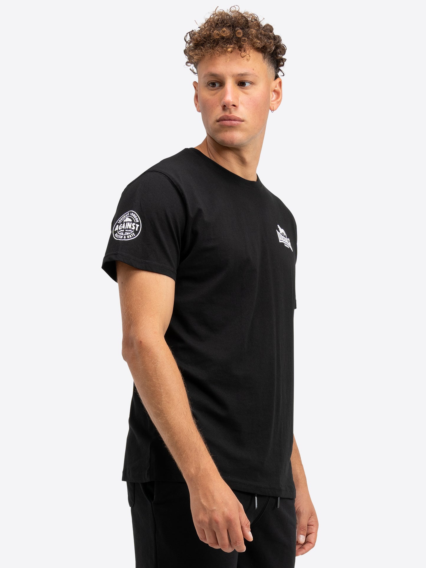 Lonsdale 114074 Warlingham T-Shirt Schwarz