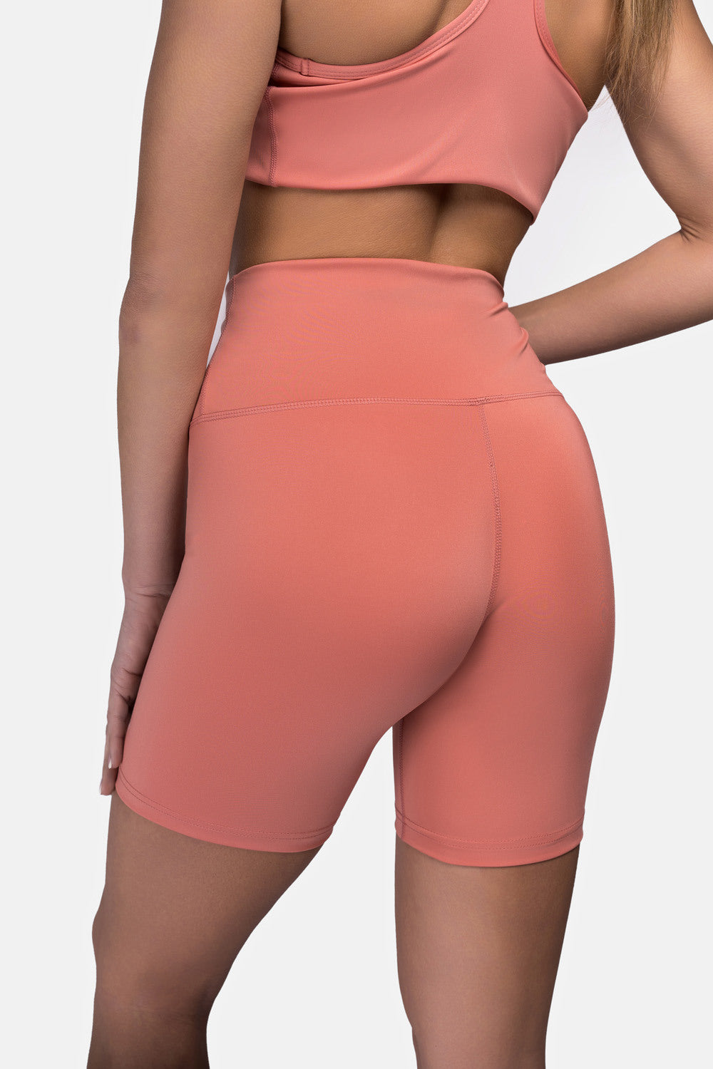 Lonsdale 114076 Laides Ludwell Shorts Terracotta