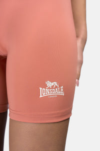 Lonsdale 114076 Laides Ludwell Shorts Terracotta