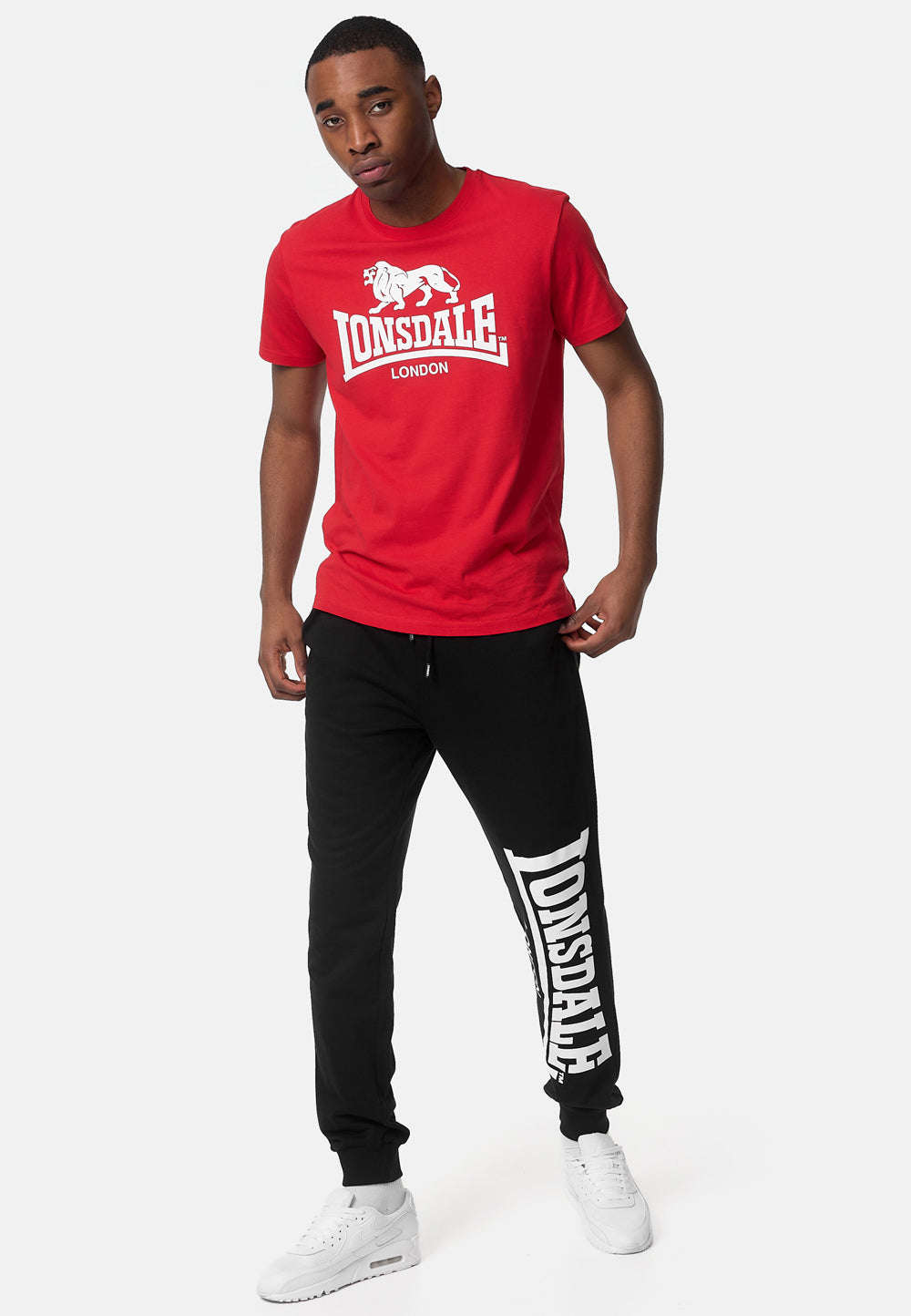 Lonsdale 114081 St. Erney T-Shirt Rot