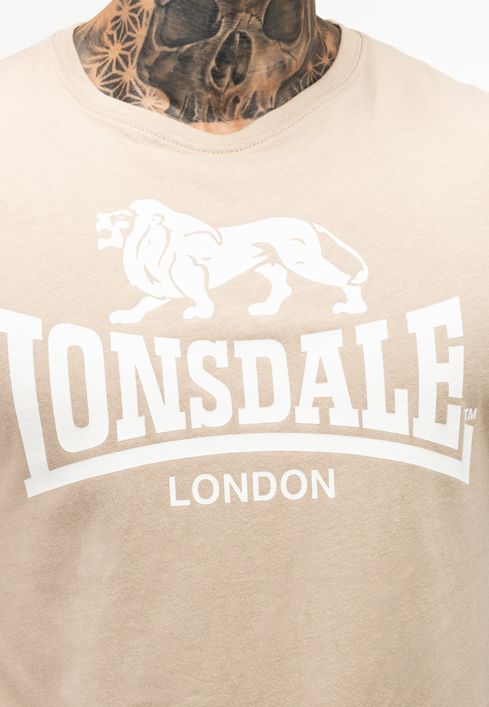 Lonsdale 114081 St. Erney T-Shirt Sand