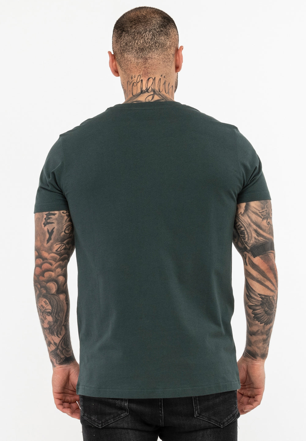 Lonsdale 114081 St. Erney T-Shirt Grün
