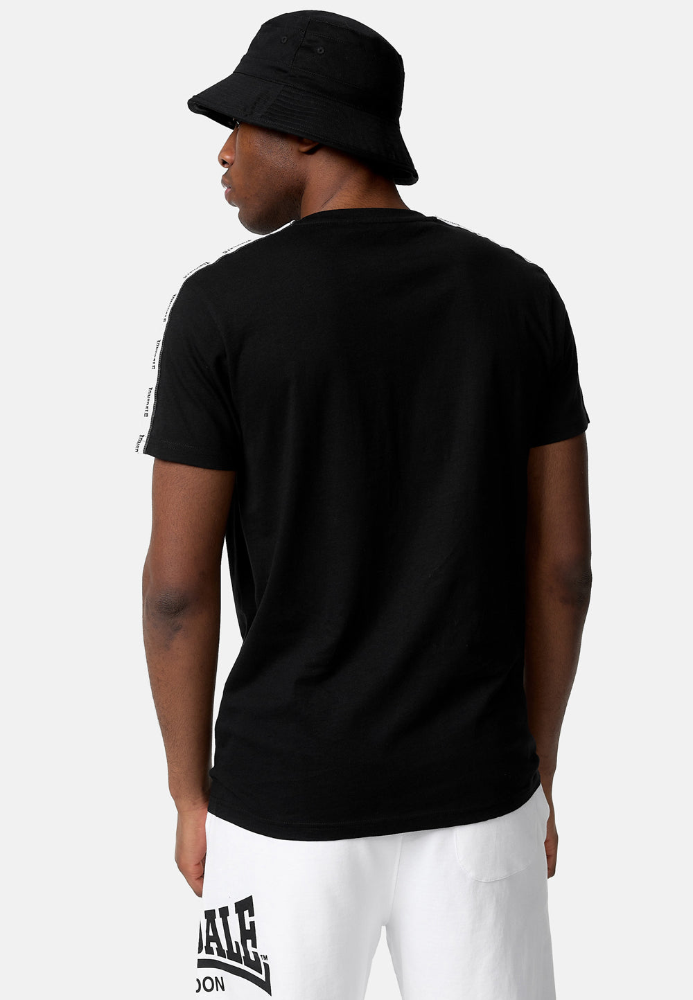 Lonsdale 114082 Sheviock T-Shirt Schwarz