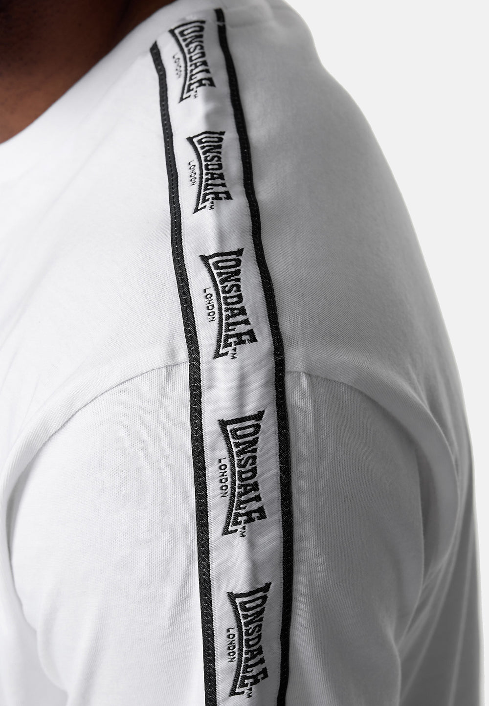 Lonsdale 114082 Sheviock T-Shirt Weiss