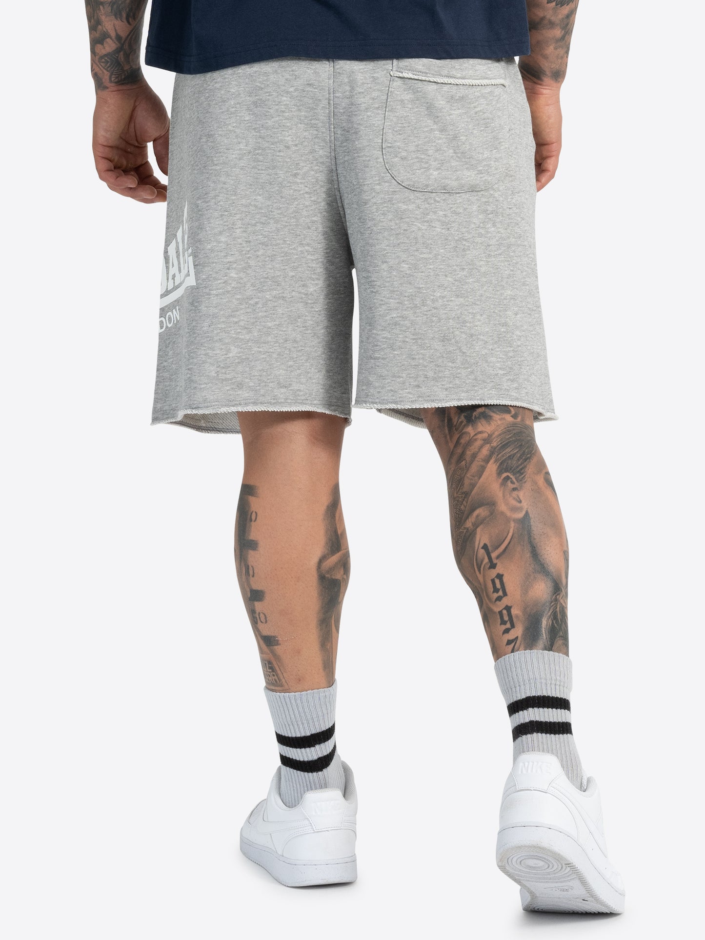 Lonsdale 114084 Polbathic Sportshorts Marl Grey