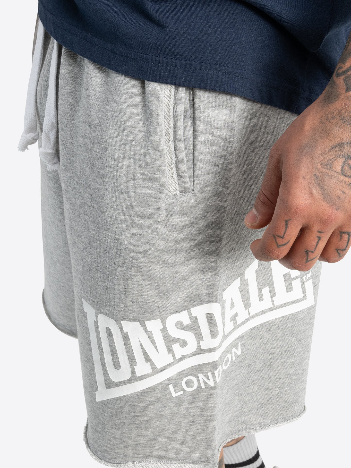 Lonsdale 114084 Polbathic Sportshorts Marl Grey