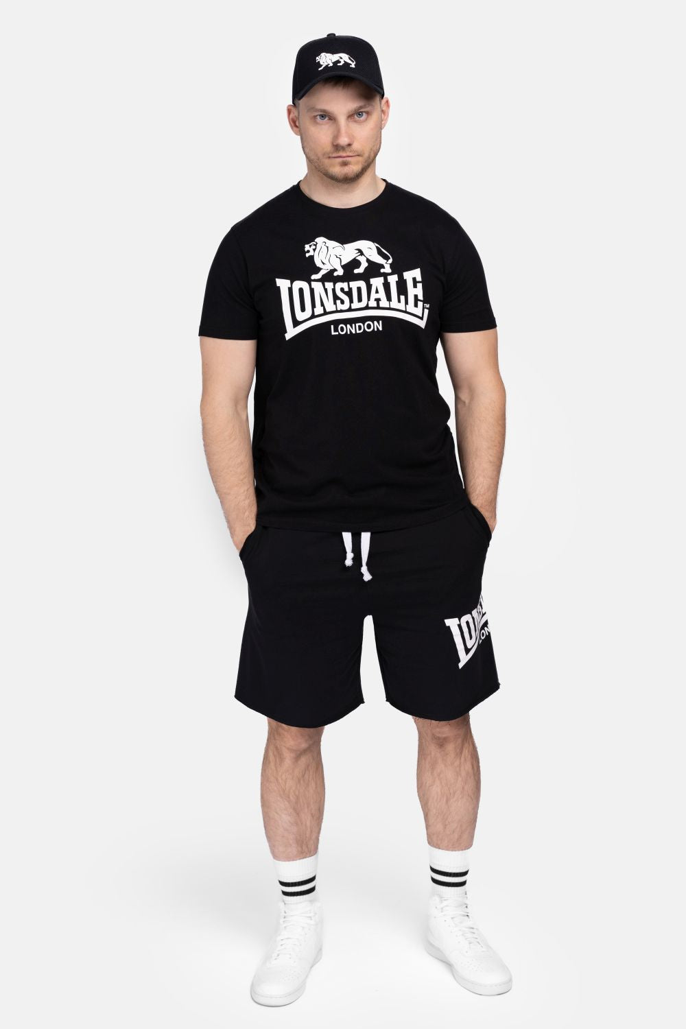 Lonsdale 114084 Polbathic Sportshorts Schwarz