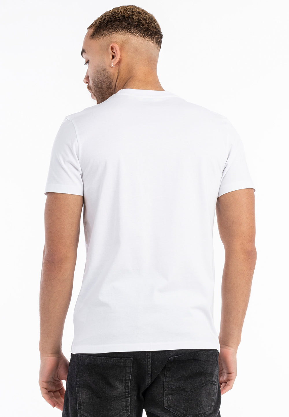 Lonsdale 114096 Blairmore Doppelpack T-Shirt Schwarz/Weiss