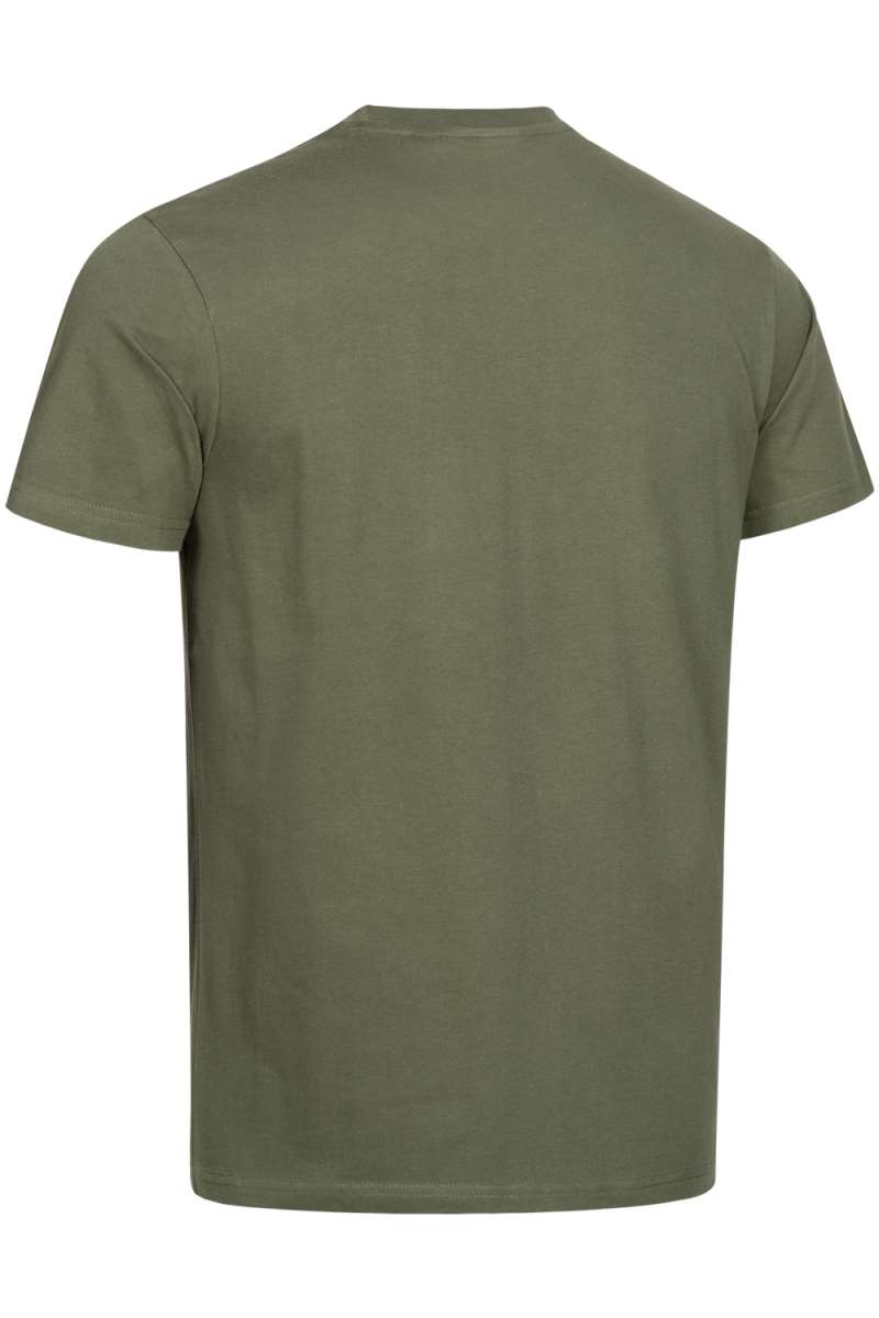 Lonsdale 114096 Blairemore Doppelpack T-Shirt Weiss/Olive