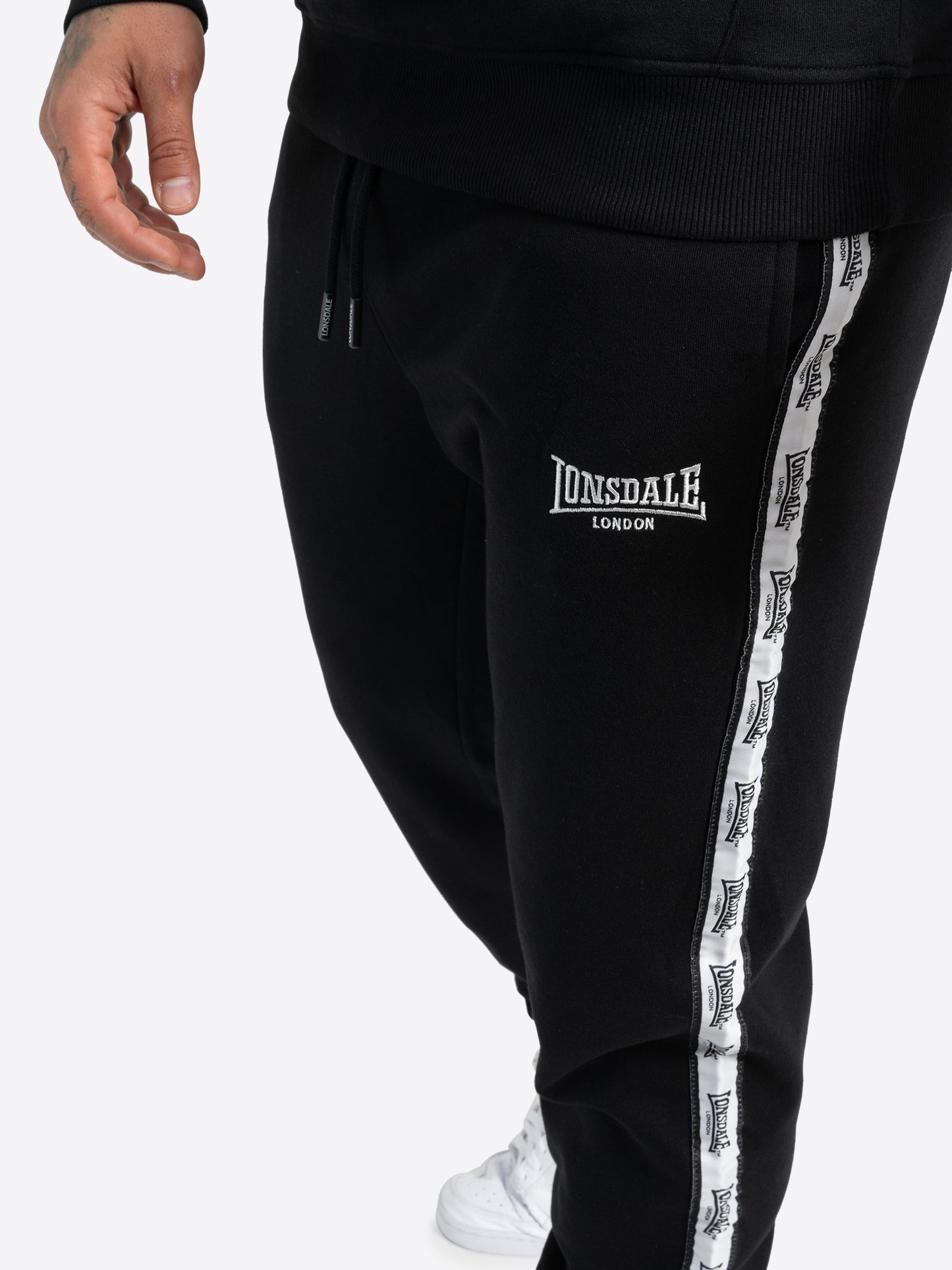 Lonsdale 114108 Agryulli Jogginganzug Schwarz