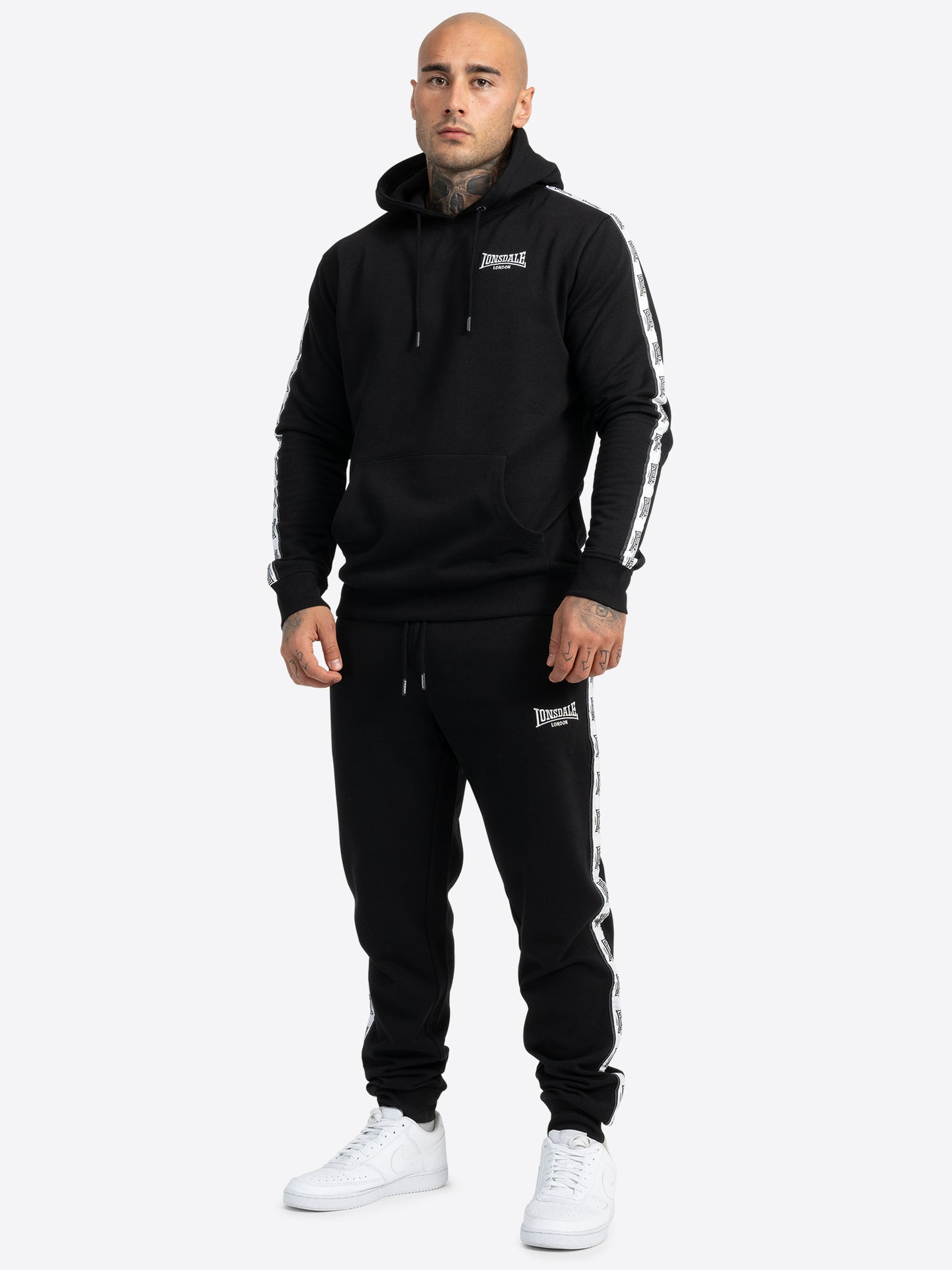 Lonsdale 114108 Agryulli Jogginganzug Schwarz